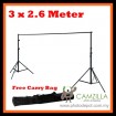 Camzilla BGS-326 Background Package Kit (3 x 2.6M) Free Carry Bag